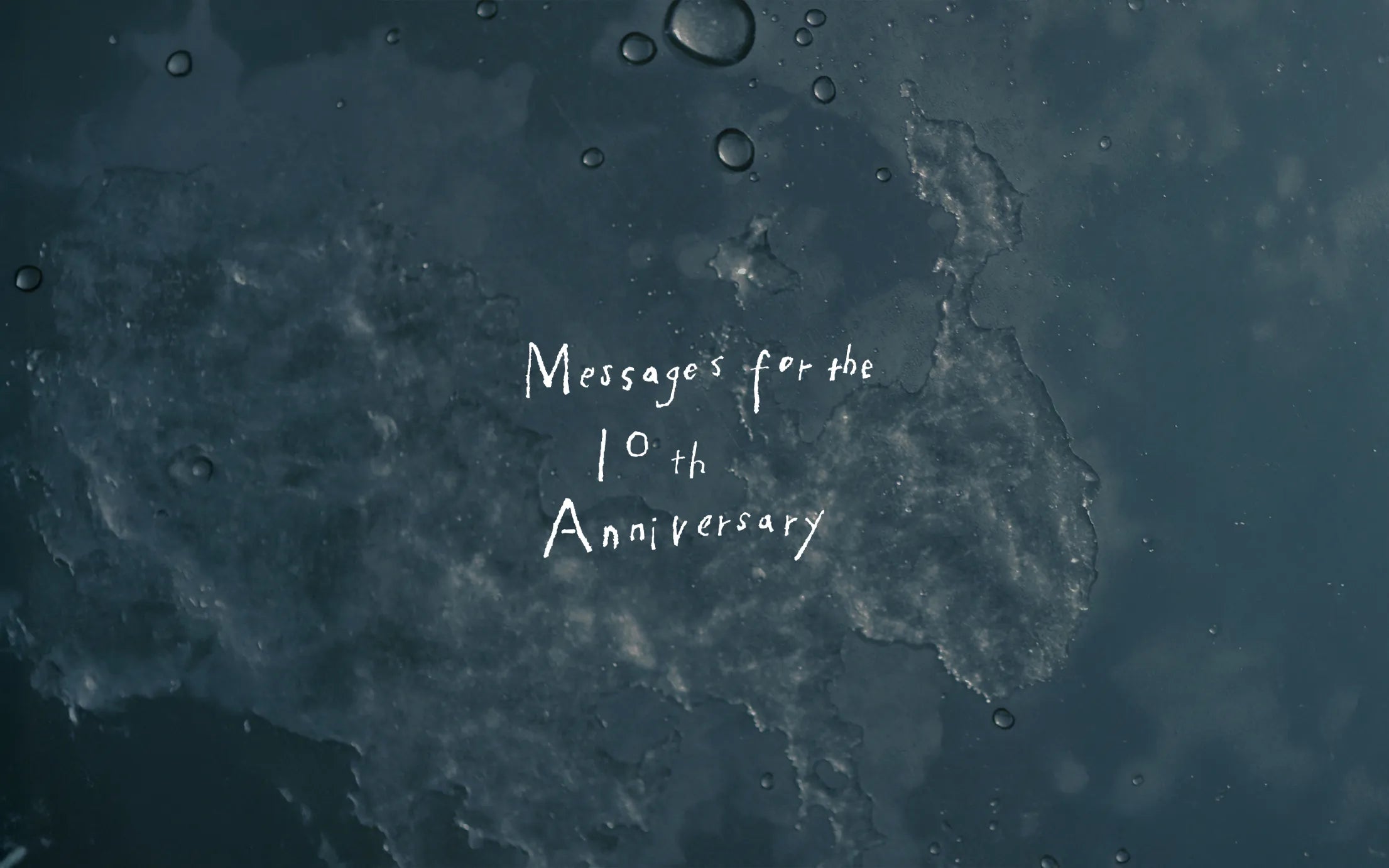 Message for 10th Anniversarry