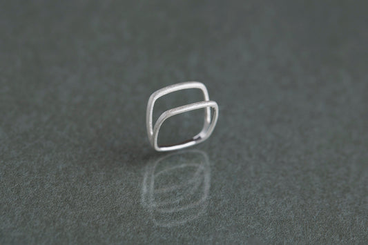 Syami frame ring / Silver