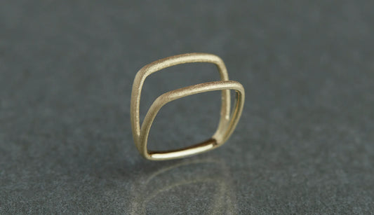 Syami frame ring / K18