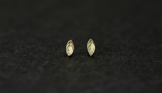 Bloom oneleaf earrings