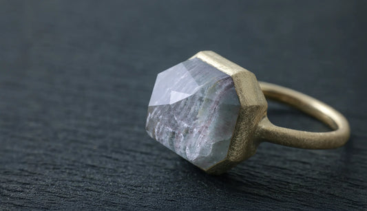 [Canna Oshiro × Ryui] Garden quartz ring