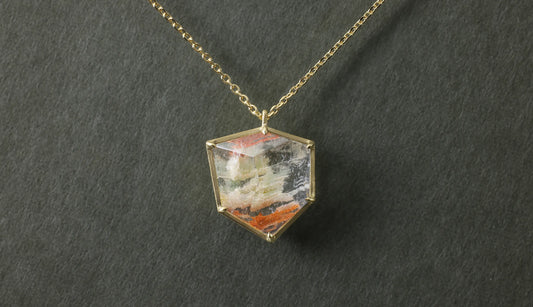 [Canna Oshiro × Ryui] Garden quartz necklace