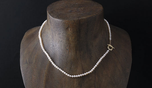 Baby pearl necklace 40cm
