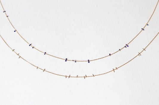 Slight scent necklace 40cm / K18