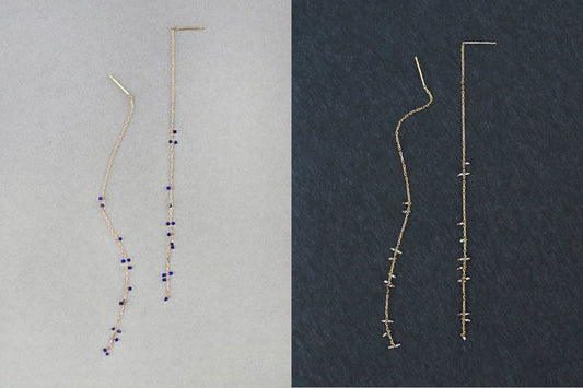 Slight scent earrings / K18